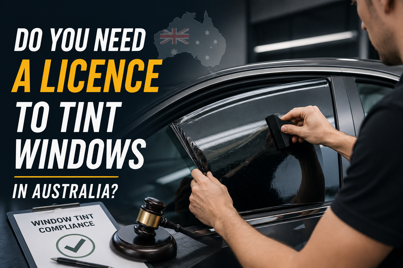 Do You Need a Licence to Tint Windows in Australia?