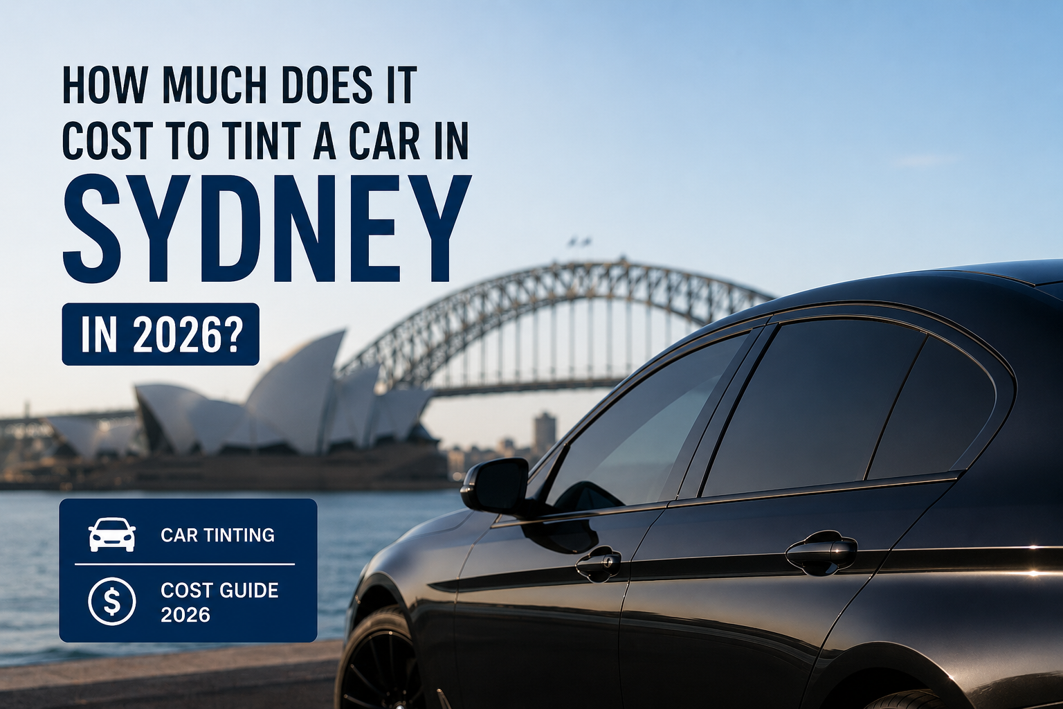 How Much Does It Cost to Tint a Car in Sydney in 2026?