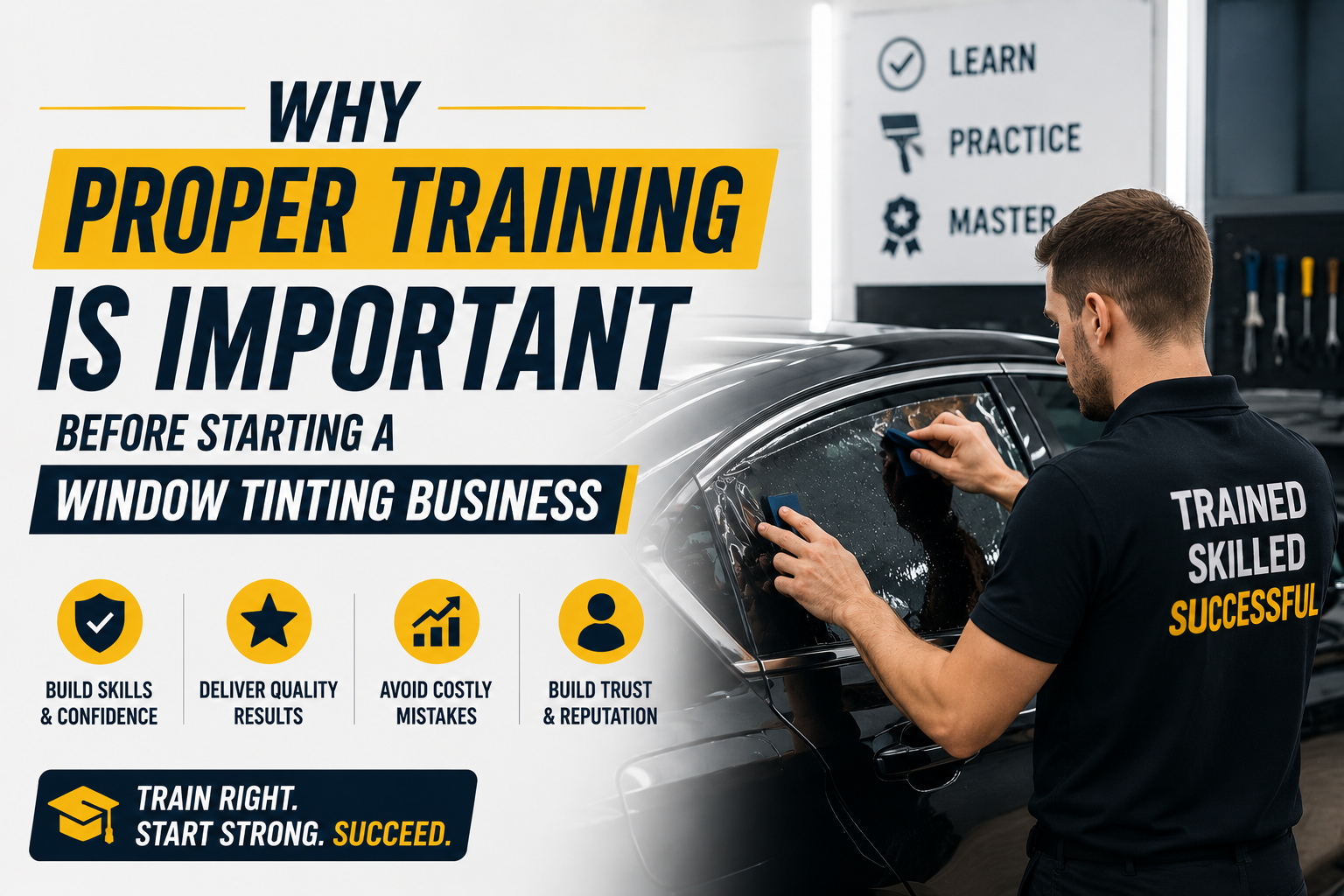 Why Proper Training is Important Before Starting a Window Tinting Business