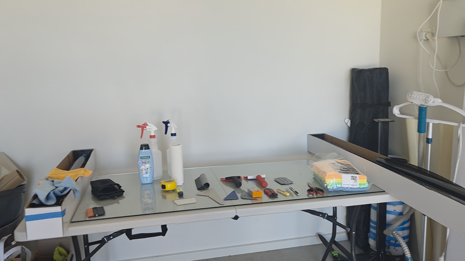 Professional window tinting tools — complete starter kit