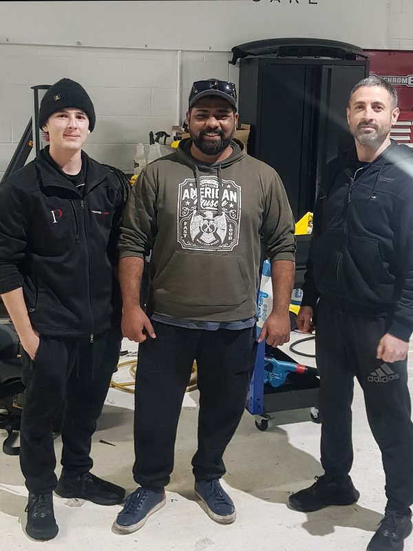 Students at the workshop
